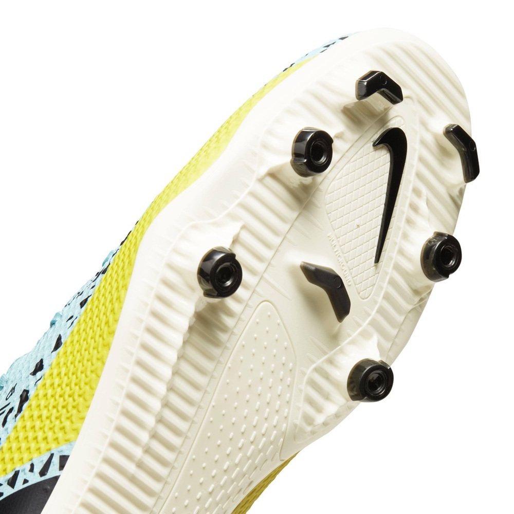 Nike Phantom Athletic Shoes - Light Blue, Yellow, Black - Picture 9 of 14